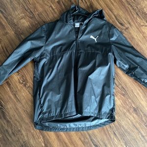 Black Puma Windbreaker